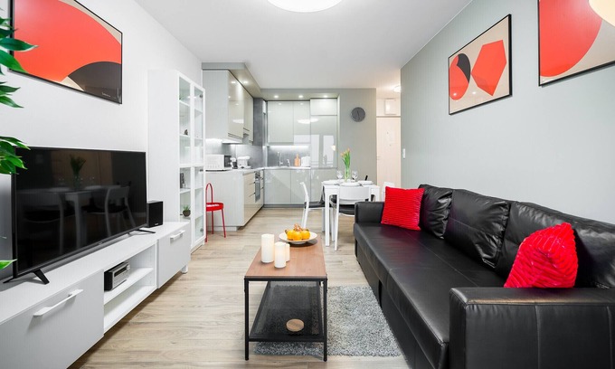 Wrzeszcz Apartment | Kontinuum 8, apartment with 1 bedroom, Batorego 23 street
