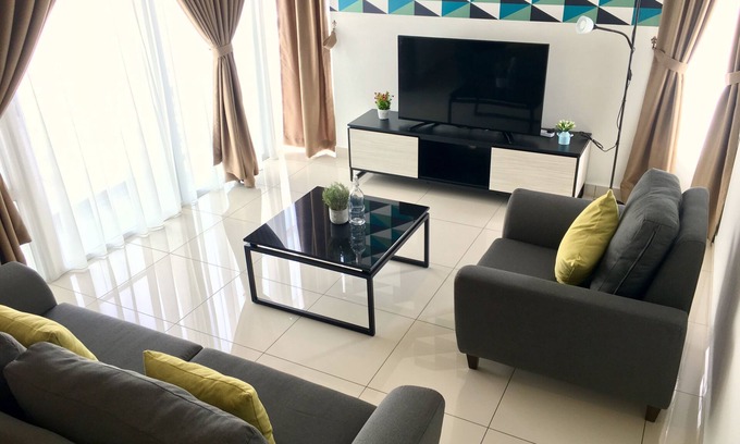 Taman Abad Condo | 【KSL】City View High Floor 2BR Family Suite with Balcony (4pax)