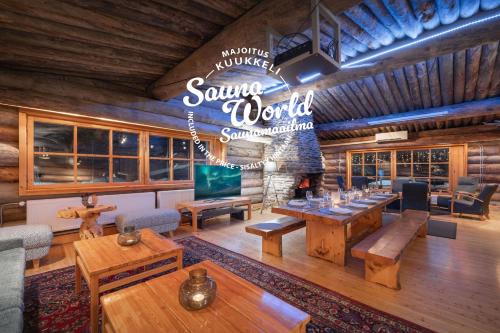 Saariselka Apartment | Kuukkeli Log Houses Aurora Resort