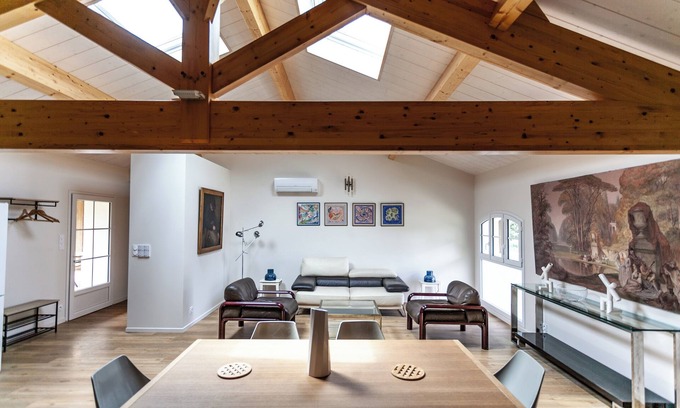 Aureilhan Apartment | L'Airial de Darricau for 6 in a magnificent forest park on the edge of the lake
