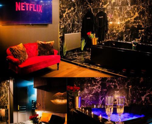 Homecourt Apartment | L'Aphrodite, Suite de LUXE - Love room - JACUZZI
