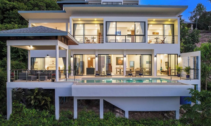 Mae Nam Villa | L'Esterel Villa - 4BR Tropical at Mae Nam Hills