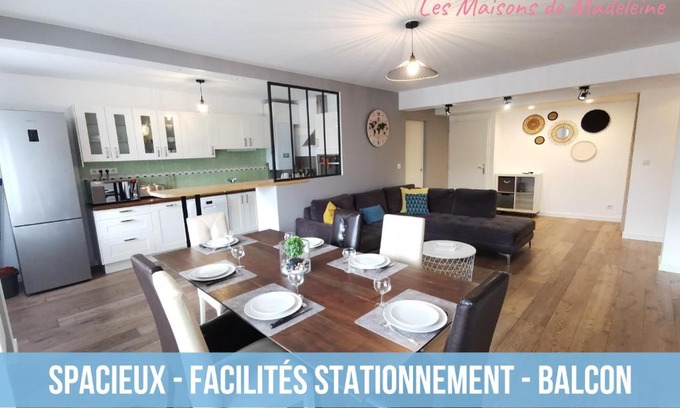 Pilotiere Apartment | L'Indigo - Les Maisons de Madeleine