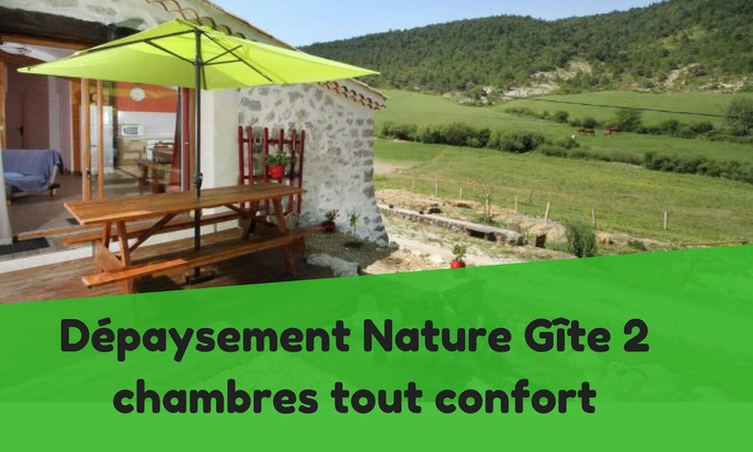 Chalancon House | La Bergerie du Val, for nature lovers, 2 bedrooms