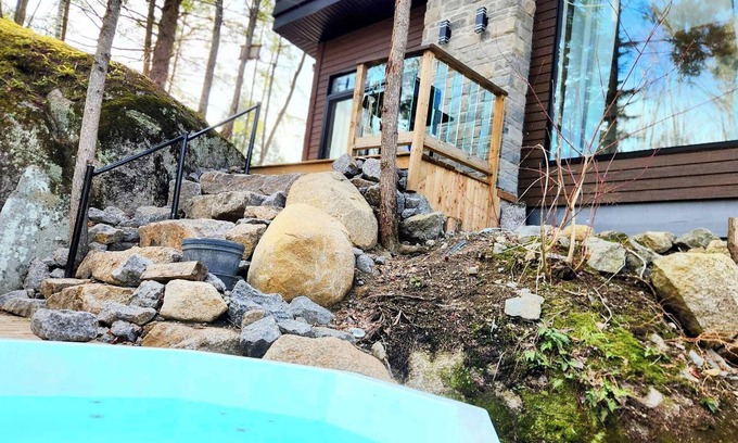 Mauricie Ski Chalet | La Cache de l'Ours - Thermal Experience Spa&Sauna