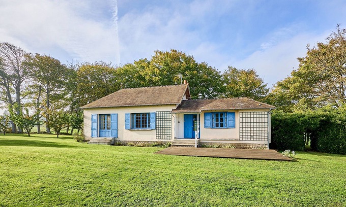 Tracy-sur-Mer House | La Chaumière bleue - Maison, plage à 7min à pied