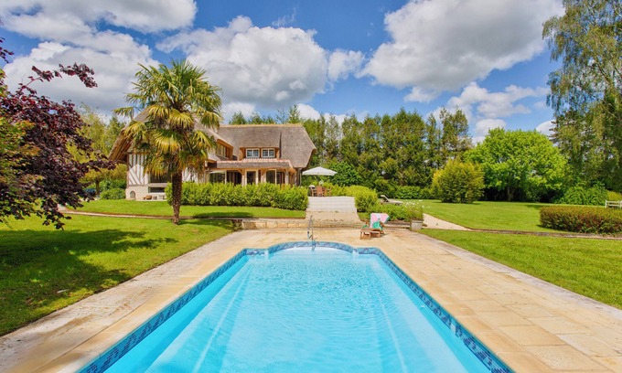 Branville Villa | La Chaumière - Tennis & Swimming Pool - Branville