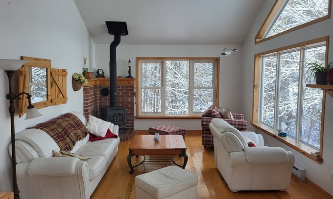 Le Granit Regional County Municipality House | La DALLE du lac - Spacious home by the lake - CITQ 308392