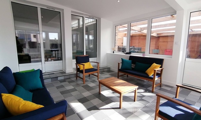 Saint-Pair-sur-Mer Apartment | La Foliotte, 6 people, Jacuzzi, 400m beach