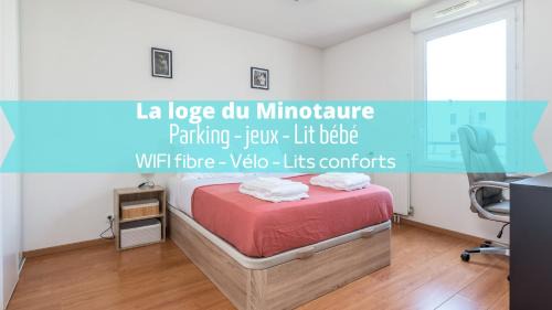 Toulouse South-East Apartment | La loge du Minotaure, parking et bureaux