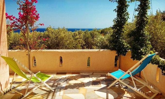 Ferma Apartment | La Luna Blu Apartment "Luna", sea view, 500 meters from the beach