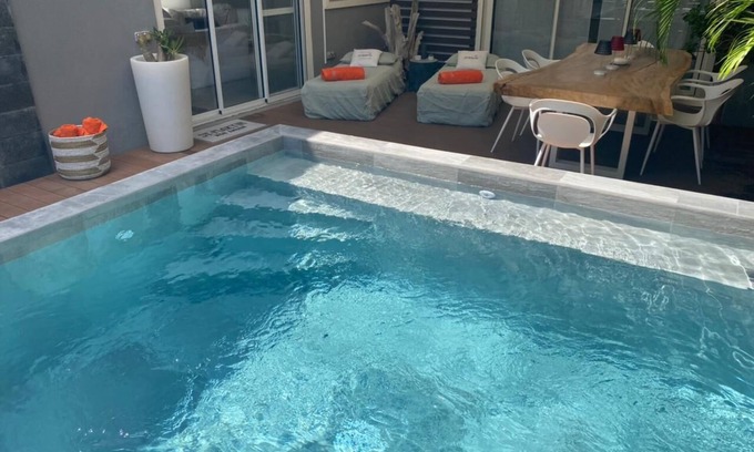 Maho House | La Madrague, cosy house with private pool few steps to the beach
