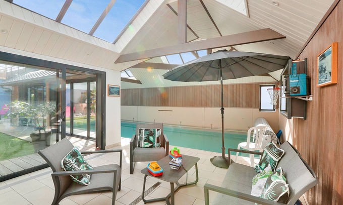 Erquy House | La Maison Bleue - Erquy - Covered Pool