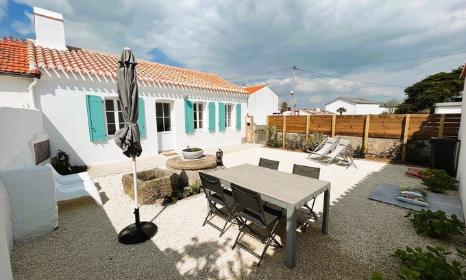 Barbatre House | La Maison de Léna - 500m from the beach
