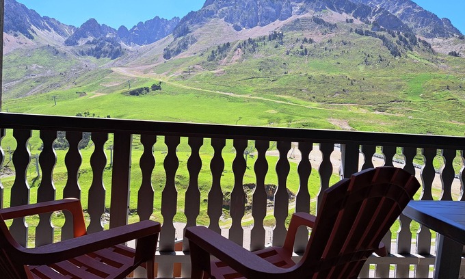 La Mongie Apartment | La Mongie - Duplex T3 + Heated swimming pool + Closed parking lot