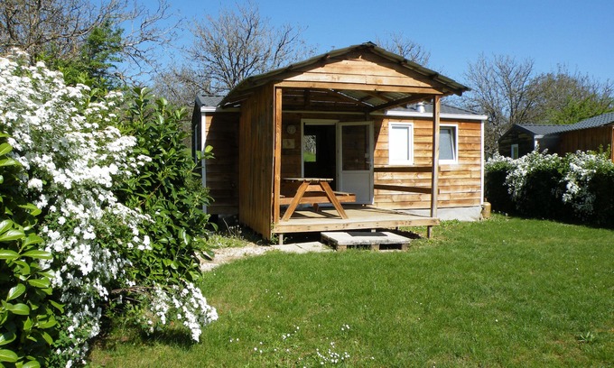 Le Buisson-de-Cadouin House | La Noix de Pécan'y - Mobil home Look Chalet "Le Herisson" -