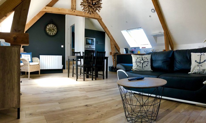 Grandcamp-Maisy Cottage | La Rose des Vents 4 people