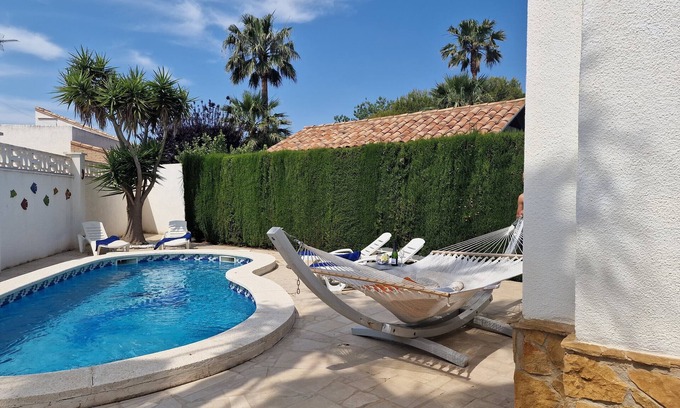 Riumar House | "La Siesta"@MARISOL: 330m to the beach, private pool, A/C, WiFi, dog beach.