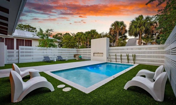 Sugarwood Beach House | Labor Day Available! Private Pool, Beach Access, Golf Cart and Bikes