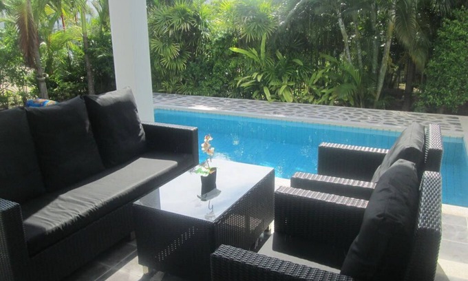 Kram Villa | Laem Mae Phim - Beachfront living in a villa with a private pool !