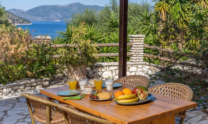 Agia Efimia Apartment | Laertis - Luxury Stone Apartments with stunning view