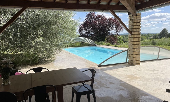 Senouillac House | Lagarrigue, Maison de Campagne Avec Piscine Idéale Pour les Vacances