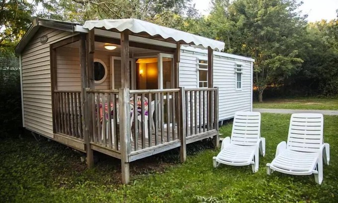 Naucelle House | Lake Bonnefon campsite * - Mobil-Home SPACE 2 bedrooms 4 people