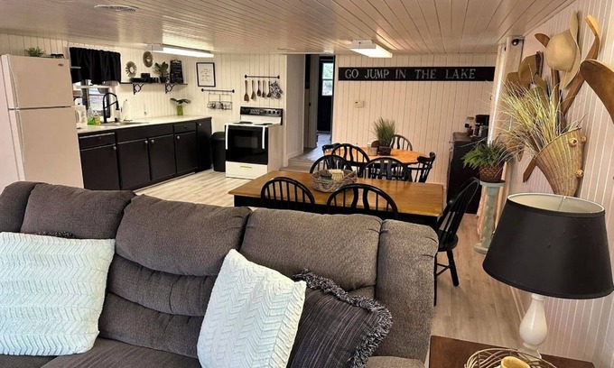 Twin Lakes House | Lake House ACROSS FROM DOCK & option for renting 2nd property on land
