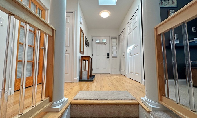 Fenton House | Lake house with spacious deck