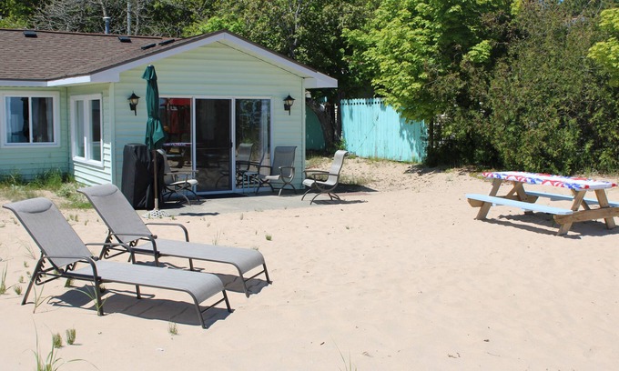 Greenbush Cottage | Lake Huron Cottage with Private Sandy Beach