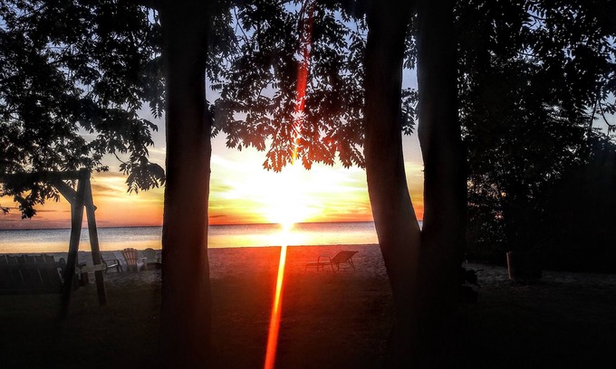 Lakeport House | Lake Huron Sunrise House Retreat with Beach