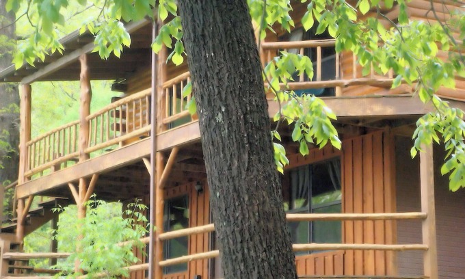 Sylvan Shores Cabin | Lake Shore Cabin on Beaver Lake Waterfront with Boat Dock w/Slips