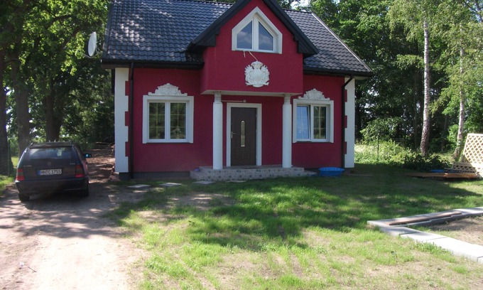 Nowe Warpno House | Lake view holiday home for 10 people with free water appliances