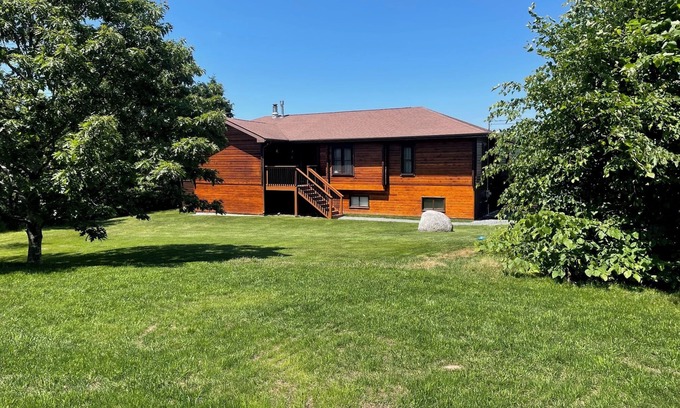 East Lawrencetown House | Lakefront home near Lawrencetown Beach with private sauna, hot tub and cold bath