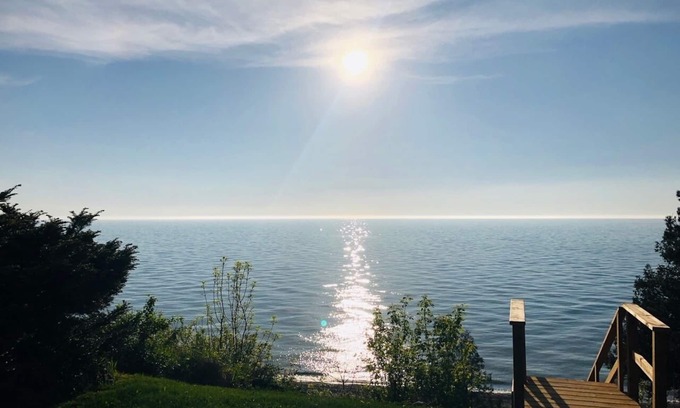 Dashwood Cottage | Lakefront Cottage on Lake Huron - with Private Beach!