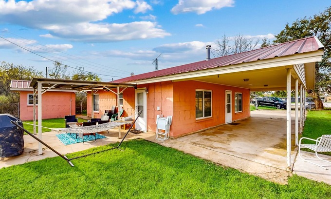 Tow Cabin | Lakefront, dog-friendly home with patio, lovely view & access to lake activities