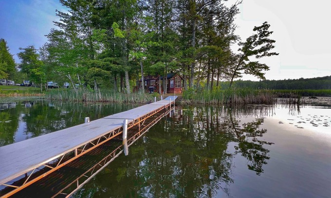 Chief Lake Cabin | "Lakefront Hideaway Cottage on Chief Lake - Your Own Private Island!"