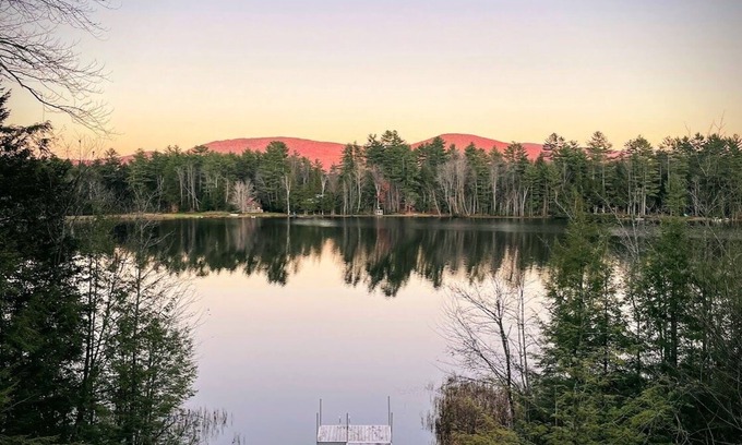 Woodsville House | Lakefront Peaceful Getaway in Mountain Lakes