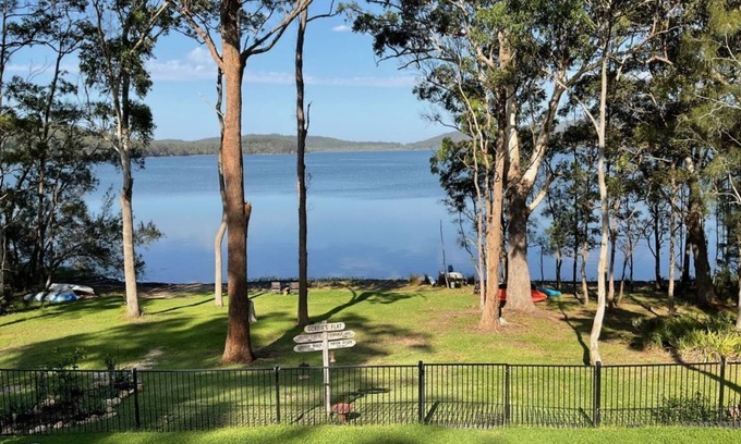 Smiths Lake House | Lakefront property, sensational sunsets, fenced backyard, pet friendly