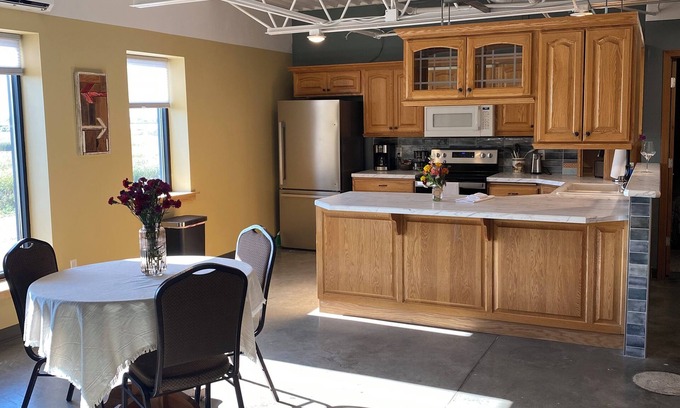 Devils Lake Cabin | Lakeside Lodging @ The PlazanCozy 2 Bed- 2 Bath Nestled near the Lake Region