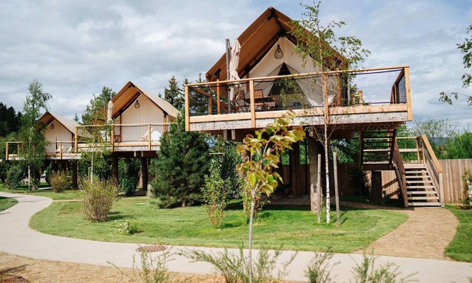 Sankt Michael bei Bleiburg RV Rental | Lakeside Sky Tent - Lakeside Petzen Glamping