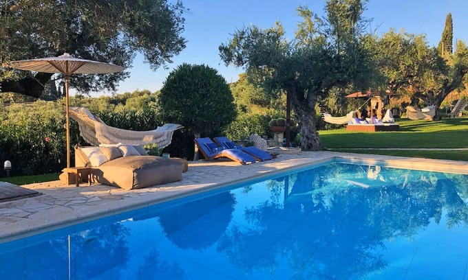 Lithakia Villa | Lalla Luxury Villa with Private Pool a Mediterranean Haven of Elegance