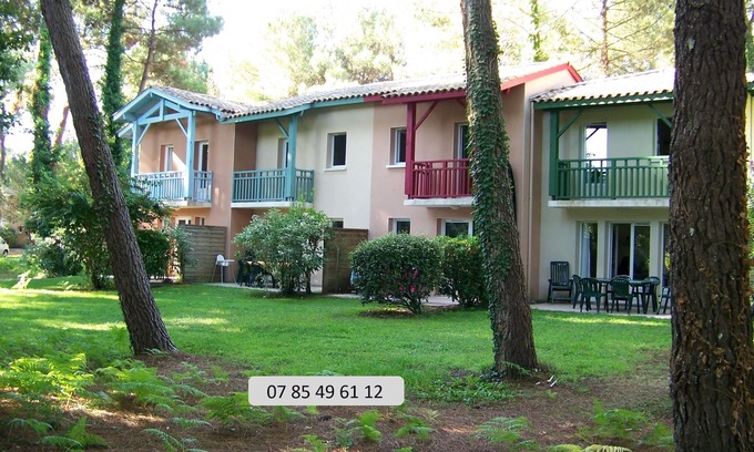 Soustons House | Landaise house with heated pool in a holiday residence in Vieux Boucau