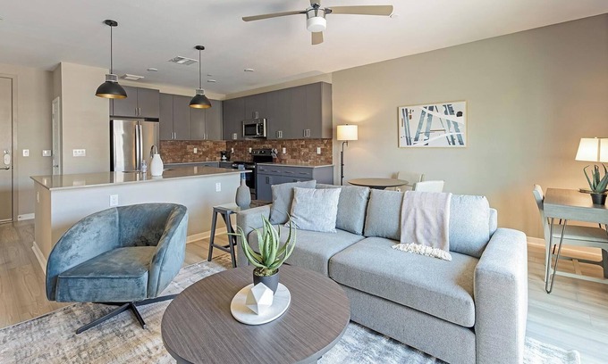 Warehouse District Apartment | Landing at Brix Warehouse District - 1 Bedroom .