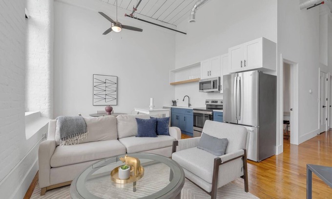 Greenville Apartment | Landing at The American Spinning Mill - 2 Bedro.