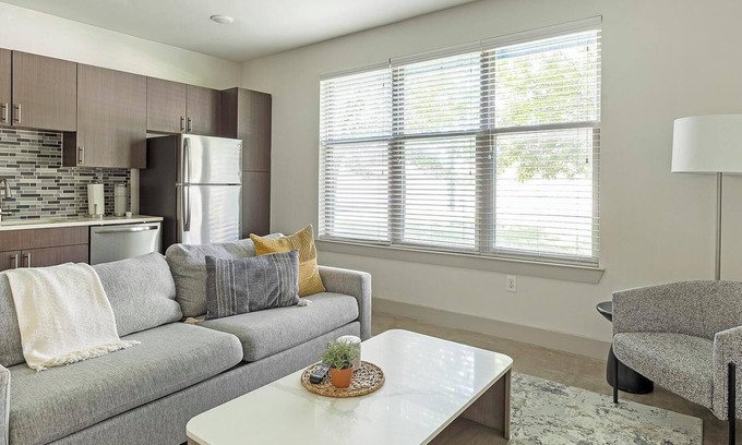 Vickery Meadow Apartment | Landing | Beautiful 1BD, Gym, Pool
