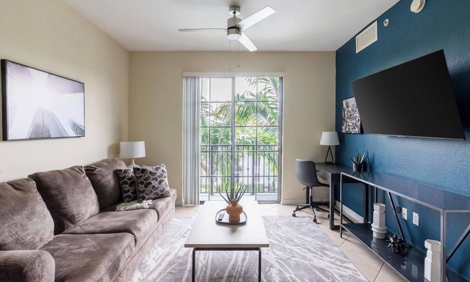 Miramar Apartment | Landing | Incredible 1BD, Gym, Clubhouse