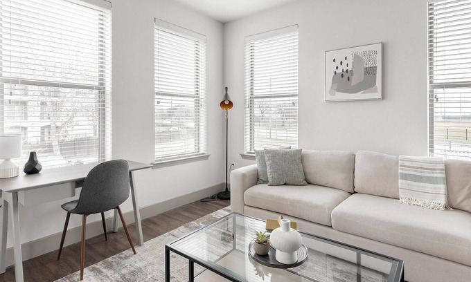 Haltom City Apartment | Landing | Modern 1BD, Clubhouse, Yoga Studio