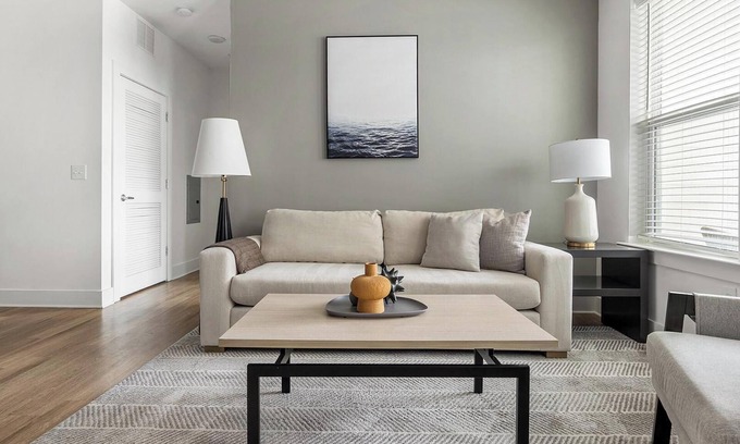 Fort Mill Apartment | Landing | Modern 2BD, Pool, Yoga Studio