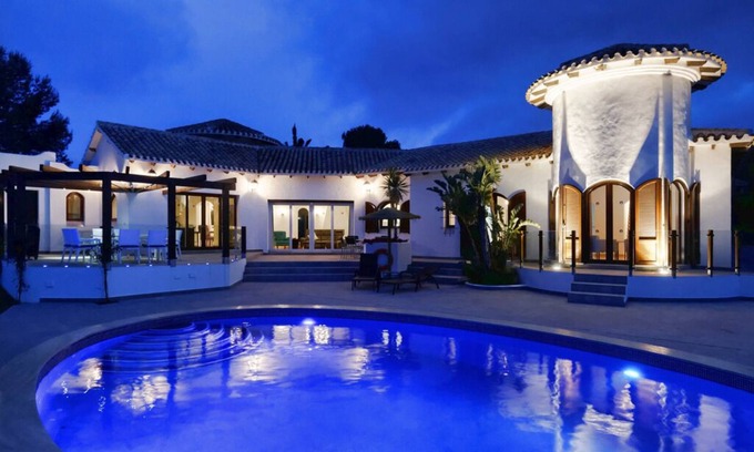 Diputacion de Rincon de San Gines Villa | Large 4 Bedroom Villa With Pool overlooking golf course. Private secluded garden